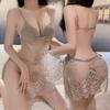 Manyan Sexy Backless See-Through Lingerie Nightdress 9194