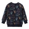 European Style Boys' Cartoon Knit Terry Cotton Sweatshirt - New Autumn Collection