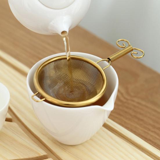 Tepelně odolné sítko na čaj Bez zápachu Antikorozní čajový difuzér v japonském stylu Potřeby pro domácnost