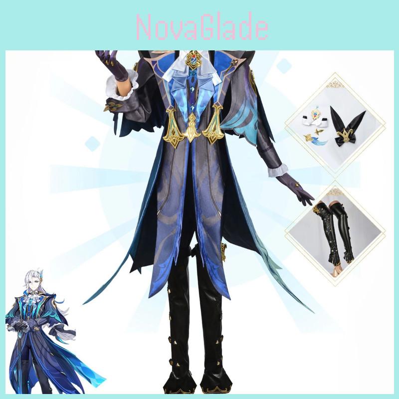 Original Resplendent Cosplay Costume For Genshin Impact's Maple Dan New Character