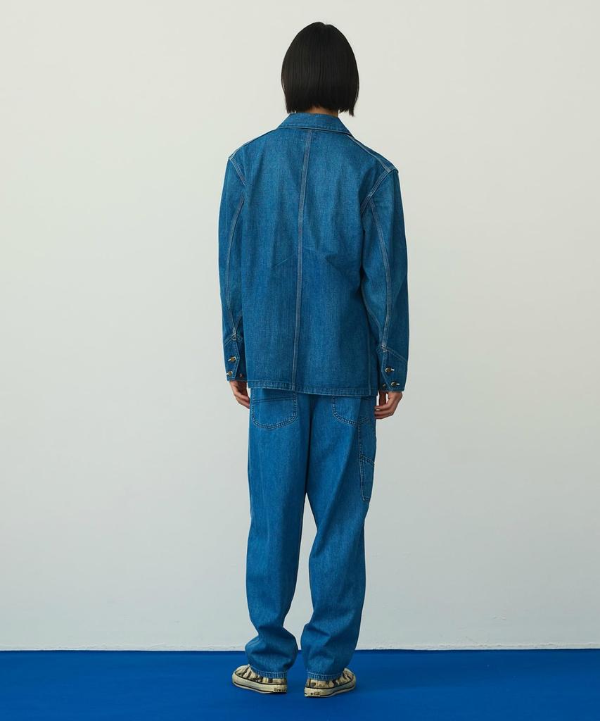 Lee Wide Denim Painter Mid Wash Men's Pants,