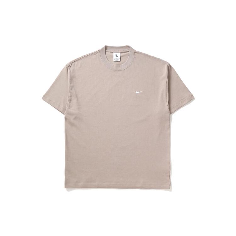 

New Nike Drop Shoulder Sleeve T Shirt Men s Light Pink DA0321-245 XXL