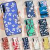 Cherry Blossom Floral Case For Oppo A40 A60 A80 A18 A38 A58 A78 A98 A16 A76 A96 A15 A17 A77 A74 A94 A54 A57S Cover
