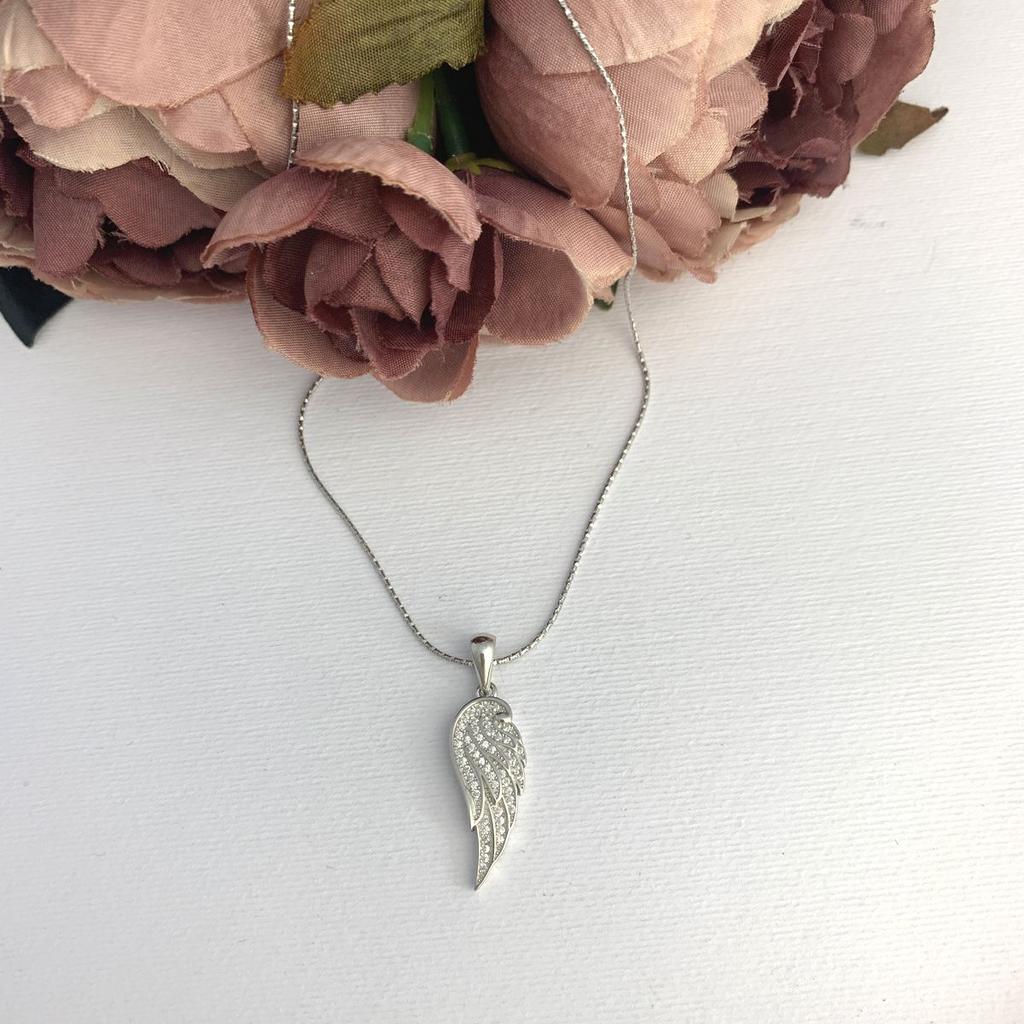 Silver Pendant with Cubic Zirkonia (2086949)