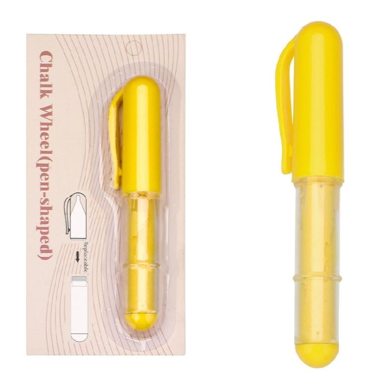 Roller Wheel Chalk Marker Dressmaking Chalk Pencil Quilting Chalk Pen For Patchwork Positioning Sewing Craft Project