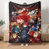 Name Custom Persona 5 Print Flannel Blanket High Quality Warm Comfortable Cover for All Seasons Perfect for Gifts Home Decor