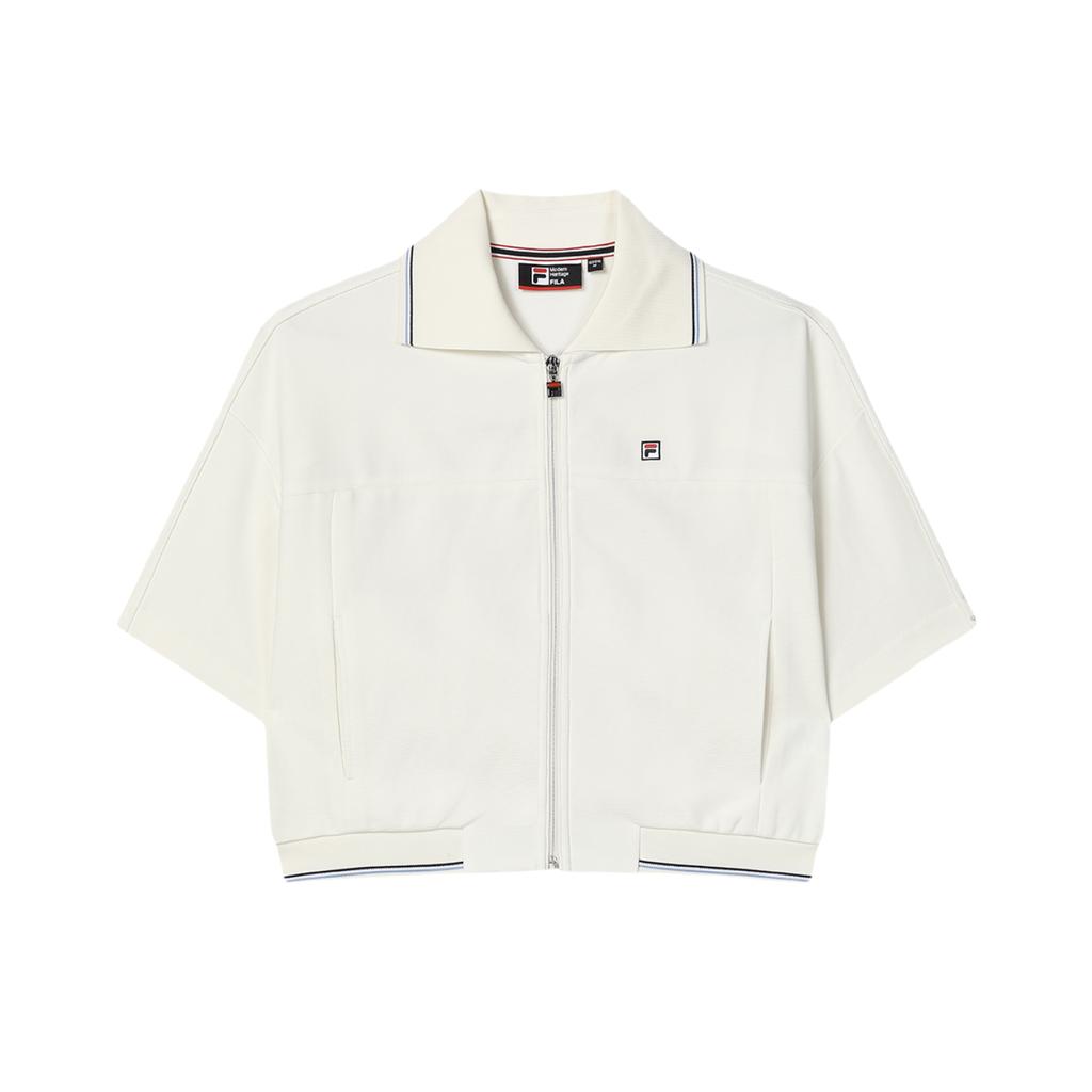 New FILA Knitwear Women's Steam White F11W421501FIV