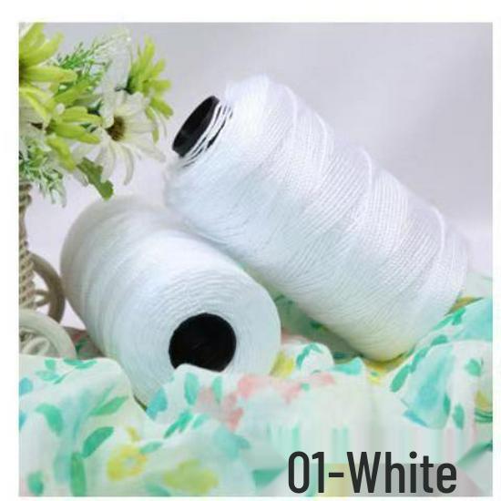 Ice Silk Three-Strand Yarn for Crochet Bags, Hats, Seat Cushions, Bottle Sleeves, and Slippers