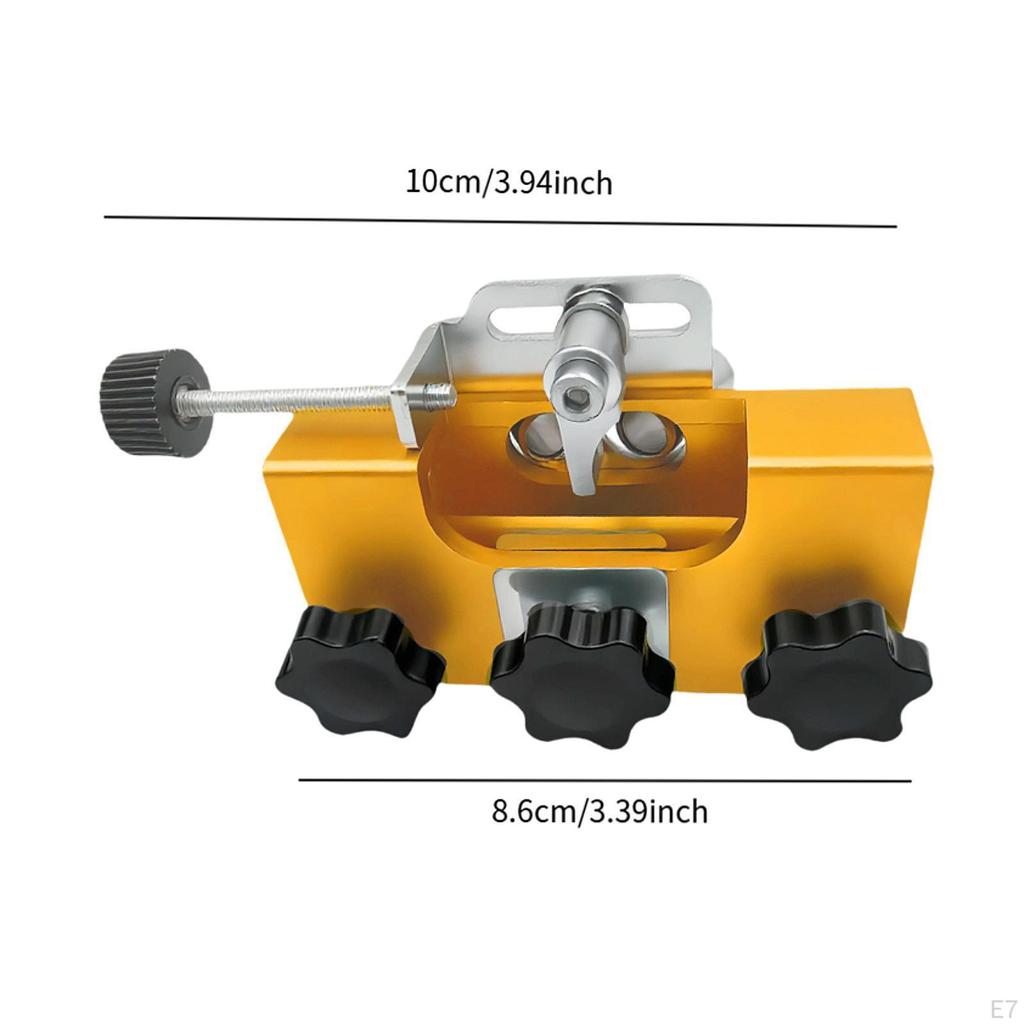 Sharpening Tool Jig Hand Crank Compact for Garden Worker Professional with 4/5/6mm Grinding Heads
