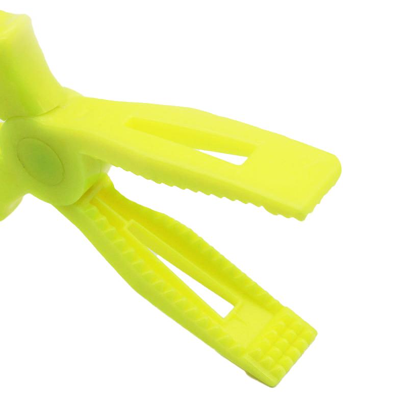 1Pc Non-Slip Fishing Pliers Abs Fish Clamp Fish Gripper Catcher Grip Catch Release Tool Hook Extractor Fish Body Holder Tongs