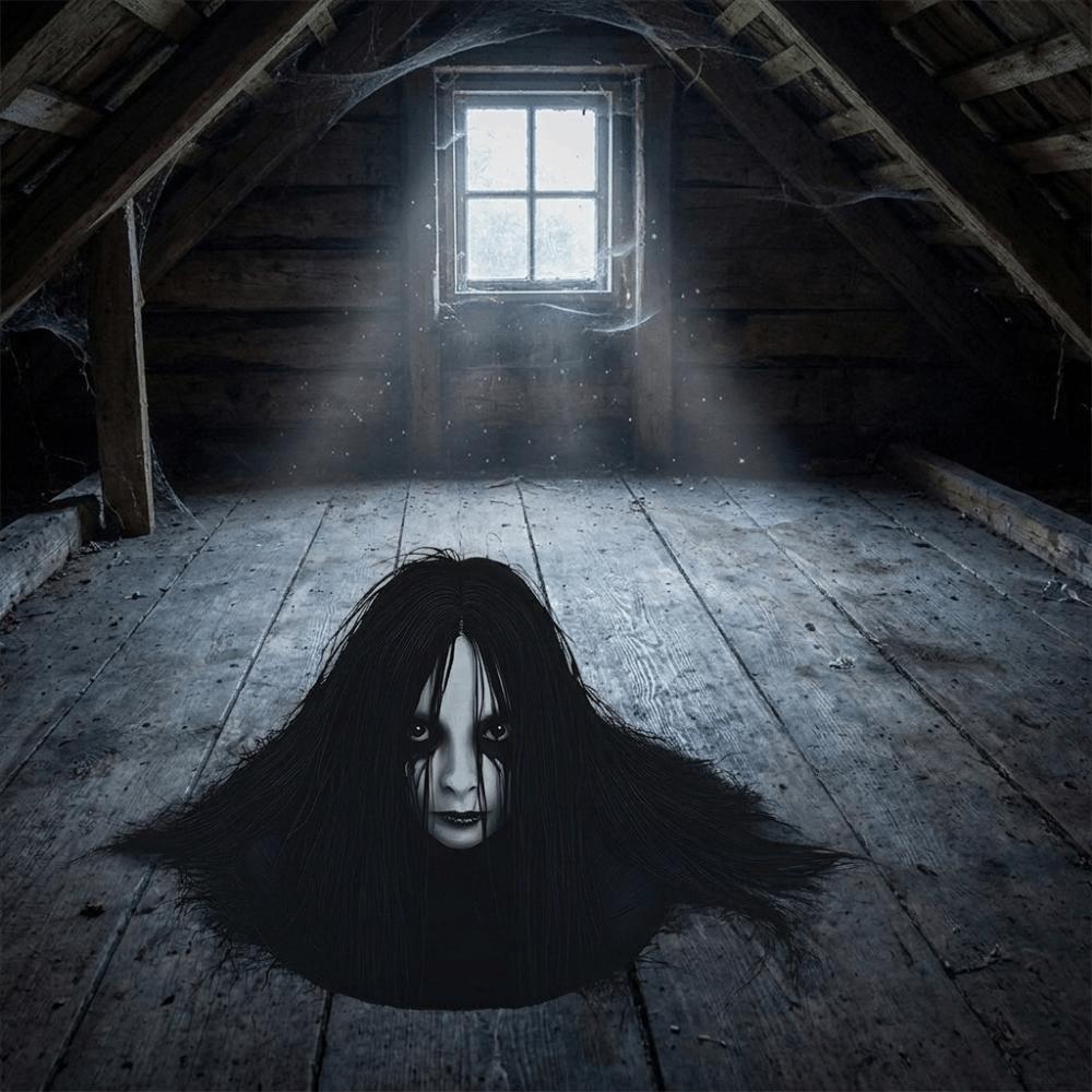 Ghost Pattern 2D Flat Floor Decals PVC Material Removable Stickers Wall Stickers Bedroom Decor