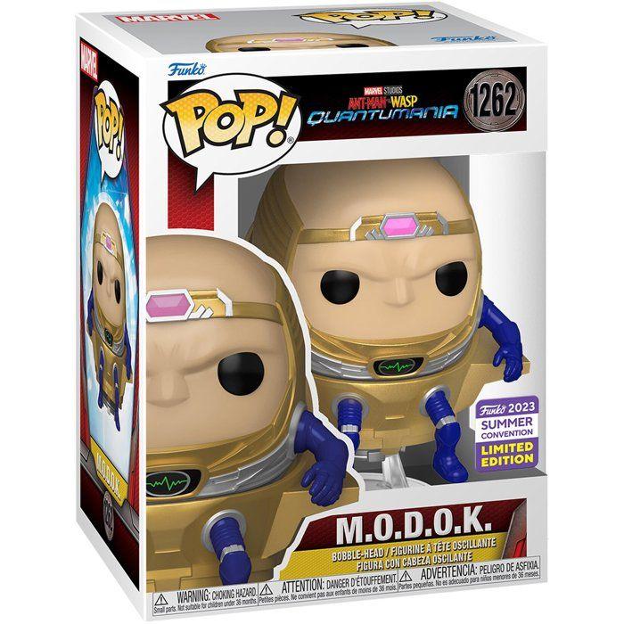 Figurine funko pop! n°1262 - ant-man et la guêpe : quantumania - m.o.d.o.k.