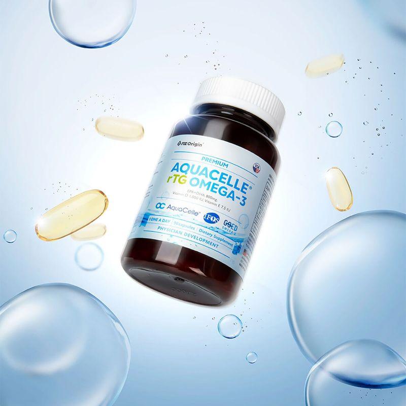 NZ Origin Aquacelle rTG Omega-3 90cp x 2 Gift Set