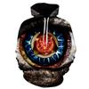 3d Print Eyeball Pattern Hoodies For Men Personality Casual Long Sleeves Pullover Sweatshirts Kids Oversized Hoodies Streetwear