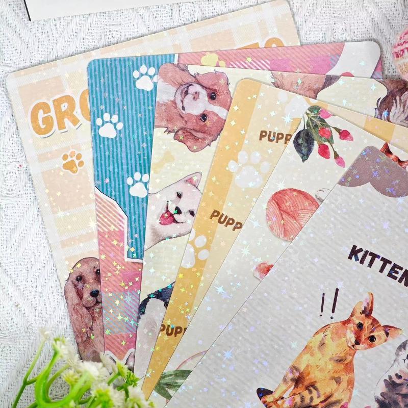 Cute Bow Pattern Insert Paper Cards Waterproof No Residue for Transparent Tablet Case E-Reader Cover Travel Portable Decor
