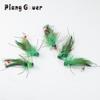 Artificial Insect Grasshopper Cat Teasing Stick Replacement Head Toy Green Pet Toys