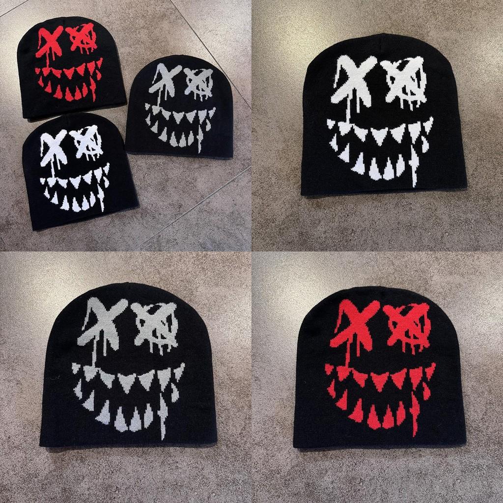 Venom Knit Pattern Beanie Cap With Warmth Trendy Design Hat For Winter Gift