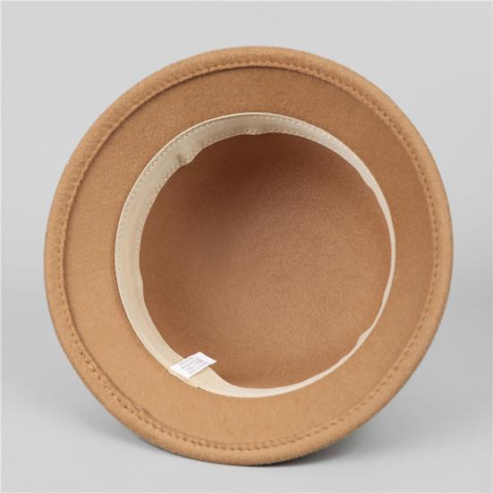 Fisherman Hat Women Winter Basin Solid Color Faux Pearls Floral Decoration Bucket Hat Outdoor Activities Travel Daily Wear