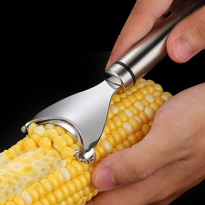 Stainless Steel Corn Peeler Kitchen Vegetable  Corn Stripper Peelers Cob Shaver Planer Thresher Cutter Kitchen Gadget