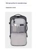 Men's Waterproof Business Backpack with Large Storage for Commuting, Travel, and Laptop.