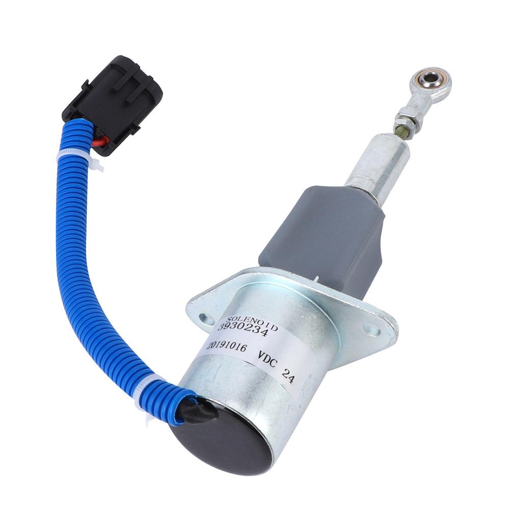 Electrovalvă de oprire pentru Cummins 6.3CT8.3LSA?4355?24 Accesorii 3930234 DC 24V