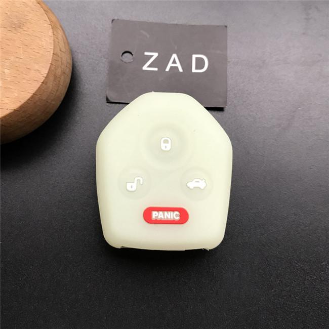 ZAD 4 buttons silicone car key case Shell cover For for Subaru Tribeca Forester WRX XV Outback Legacy Impreza Crosstrek