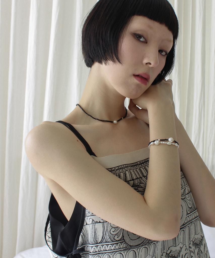 Rubati Onyx+Pearl (Bracelet.1)