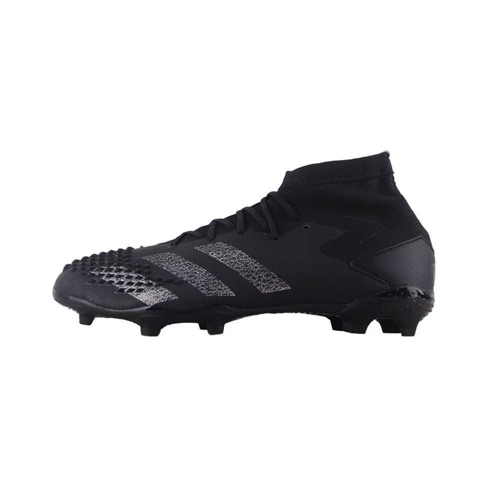 

New Adidas Mutator Slip Resistant Shock Absorbers Mid Top Kids Soccer Shoes Black Kids EF1988 31.5