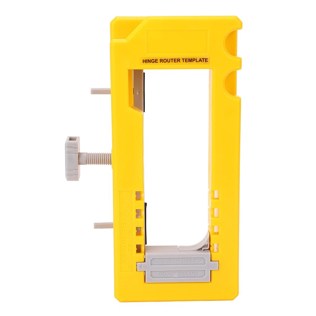 Szablon do gniazd zawiasów drzwiowych Regulowany przyrząd do zawiasów drzwiowych o długości 35 cali Promień kwadratowy 14 cali lub