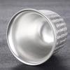 Tea Xun Silver-Plated Heart Sutra Gongfu Teacup
