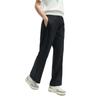 Fila Heritage Series Comfortable Soft Skin-Friendly Lace-Up Casual Pants Women Bottoms Black F11W528606F-BK