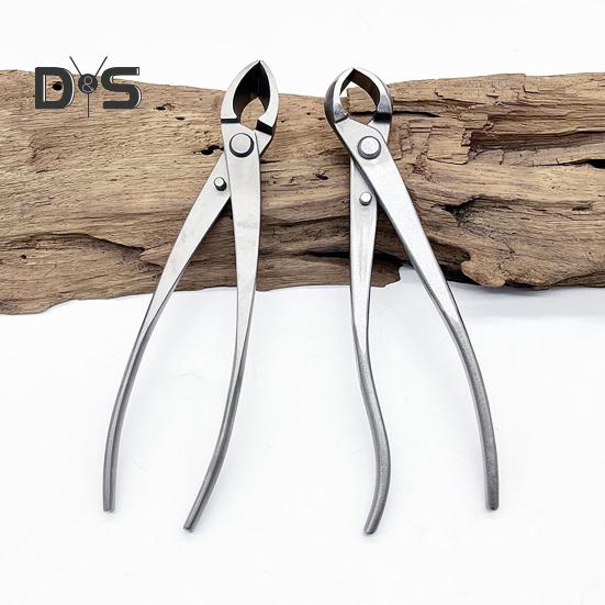 Bonsai Pruning Shears Stainless Steel Trunk Splitter Root Cutter Spherical End Shears Ergonomic Garden Pruner for Trimming Bonsai Tree