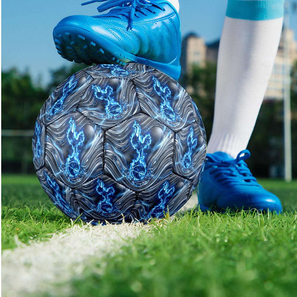 Tottenham Hotspur Theme soccer ball Size 5 Soccer Ball Soft Touch Professional Training Football for Outdoor Sports