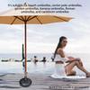 Umbrella Base Sand or Water Filled Base Portable Patio Umbrella Stand Courtyards Gardens Swimming
