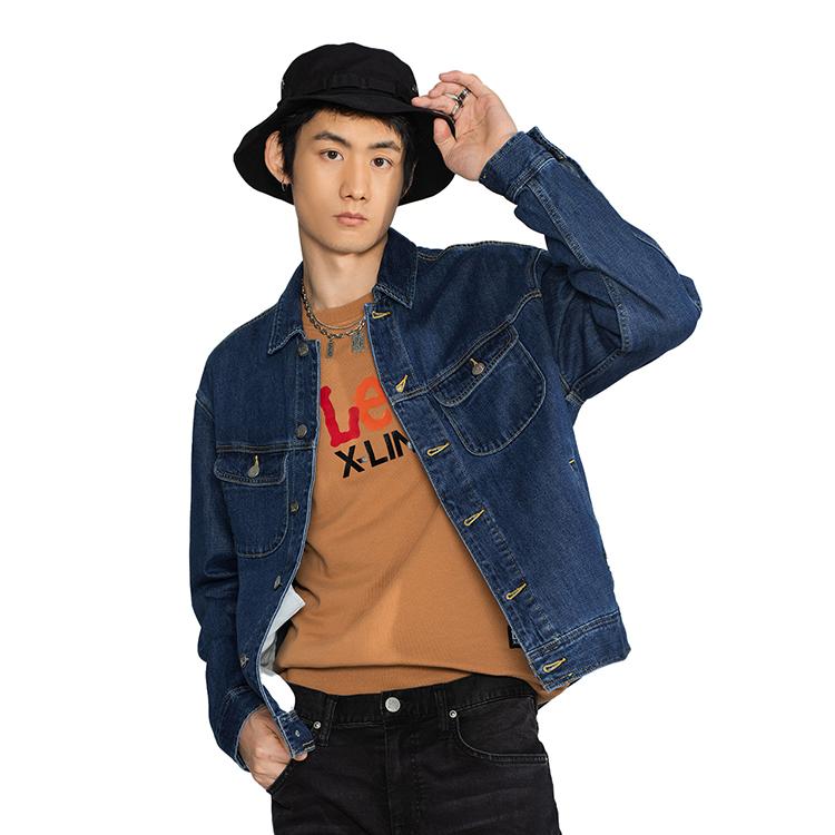 Lee Classic Rider Denim Jacket Men Jackets Light-Blue LMT0017215PN00FA00670