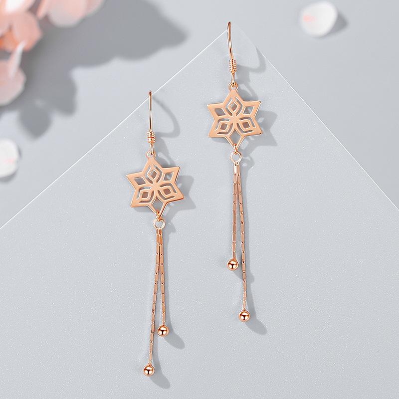 

Серьги-капельки из стерлингового серебра 925 пробы Tancision для женщин, подарки на свадьбу розового золота