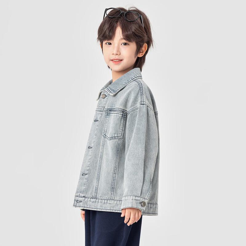 Boys' Stylish Casual Denim Jacket