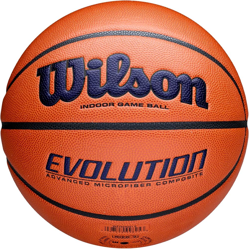 Wilson Evolution Game Basketball JBA Nav 6 - Durable, Lightweight, High Performance