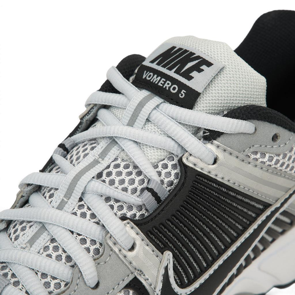 Nike Air Zoom Vomero 5 Metallic Silver Black Herren-Sneakers Pure-Platinum White FJ4151-004