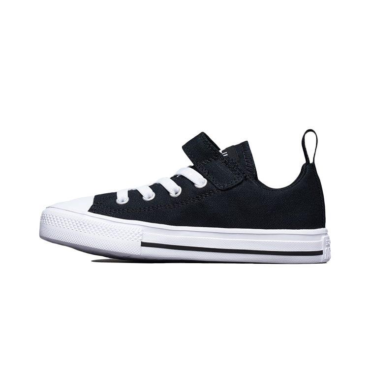 Converse Chuck Taylor All Star Canvas Comfortable Low top Kids Canvas Shoes Black Children Aged 3 7 Years Old 671187C
