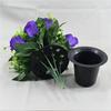 J0MC 2Pcs Elegant Artificial Floral Pots Cemetery Flowers for Graveside and Home Use
