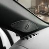 For Mercedes Benz A Class   Accessories Stainless Steel Car Interior A-Pillar Speaker Horn Cover Trim Car Styling