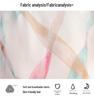 Women's 2025 New Style Contrast Color Chiffon Short-Sleeved Pullover Top