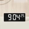 Voice Control Digital Alarm Clock Temperature Dual Alarm Desktop Table Clock Night Mode 12/24H LED Clock Watch Desk