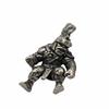 Orc Warrior Figurine Brass Knife Beads EDC DIY Paracord Woven Bracelets Lanyard Pendants Accessories Outdoor Tool Hangings