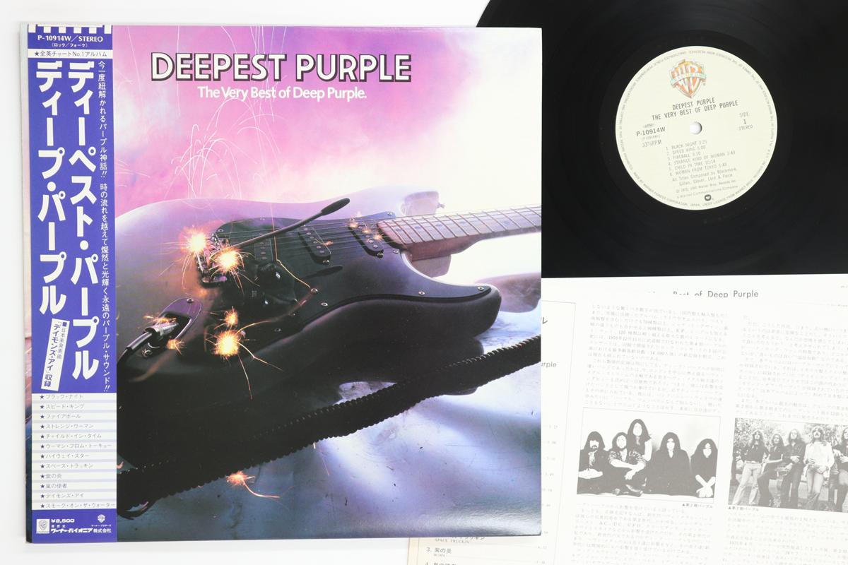

LP Пластинка DEEP PURPLE - Very Best Of Deep Purple P10914W WARNER BROS 1980 Япония Оби Рок Б/У