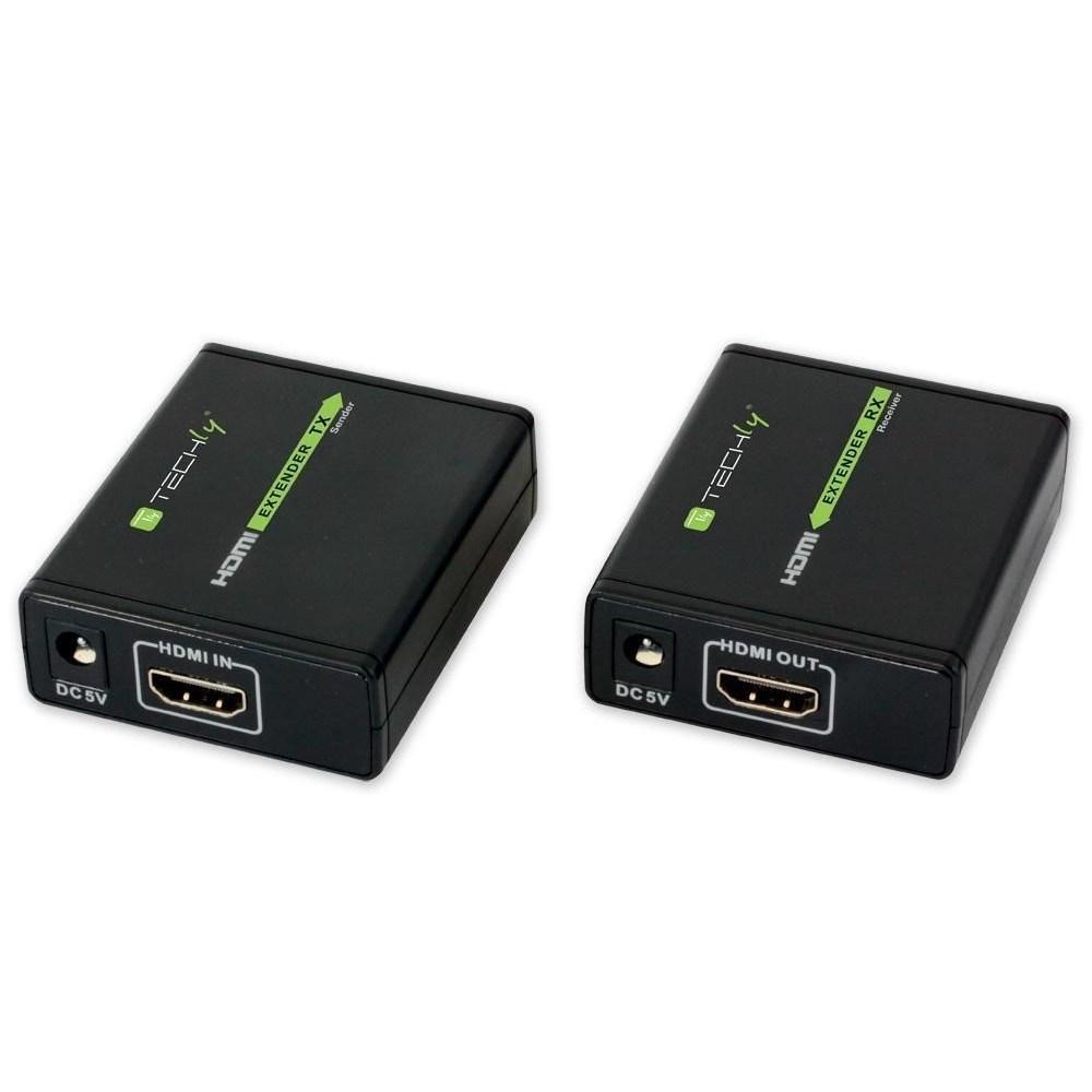 TECHLY ESTENSORE HDMI HD 3D SU RJ45 FINO A 60M