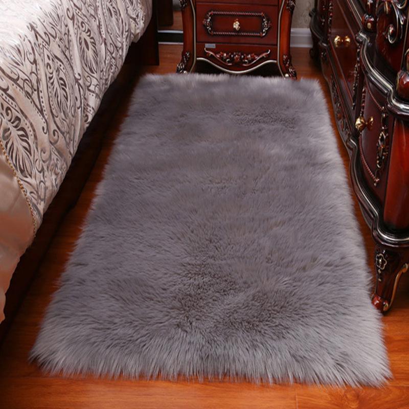 Australischer Langflor-Teppich - Rutschfeste Fußmatte für Wohnzimmer, Schlafzimmer oder Erker
