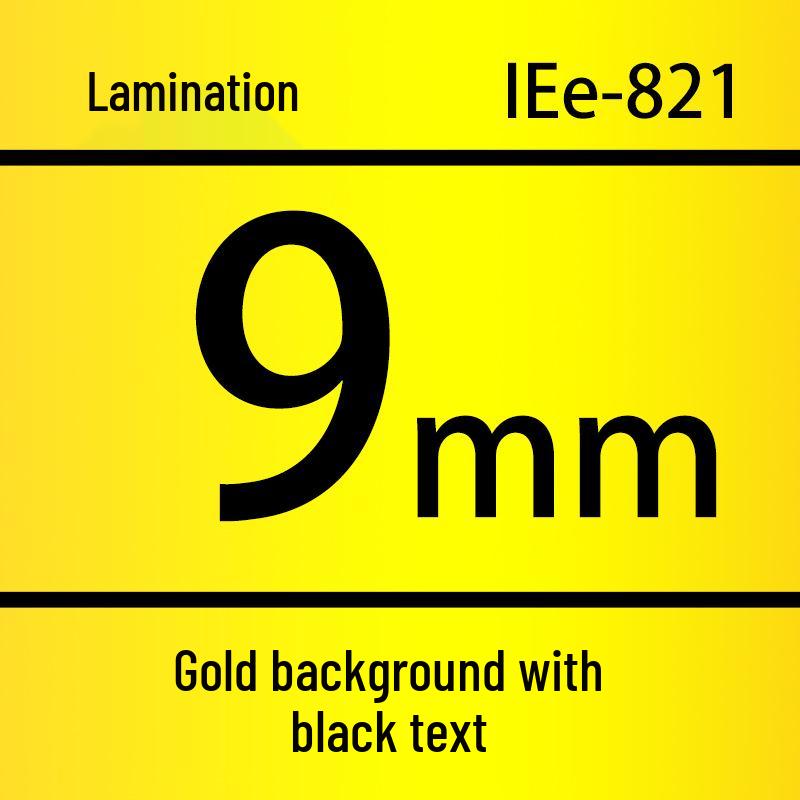 Aibeisi 9mm Waterproof Scratch-Resistant Label Tape for DYMO/Dymo DM1 40910 Series