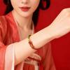 Year of the Horse Zodiac Red String Bracelet with Eight Guardian Deities Amulet